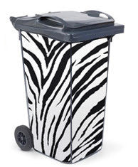 Zebra Bin, Sticker Cover Set