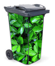 Green Leaf Bin, Sticker Cover Set